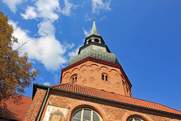 Fototapeta na wymiar Stade: Kirche St. Cosmae (13. Jh., Niedersachsen)