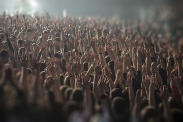 Obraz premium People at the concert