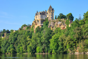 Fototapeta na wymiar Château de Montfort, Vitrac, Dordogne, Nouvelle-Aquitaine, 