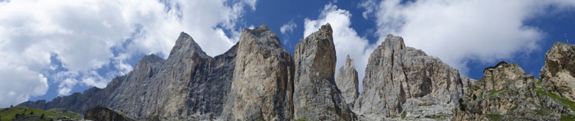 Fototapeta na wymiar Dolomites - Catinaccio mount