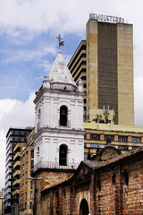 Fototapeta na wymiar View of Bogota, Colombia, South America