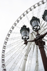 Fototapeta na wymiar Big Wheel in Paris
