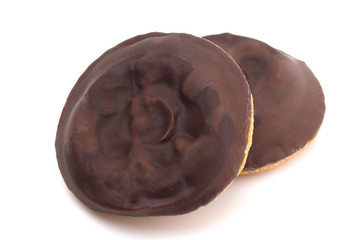 Orange Jam Filled Chocolate Covered Cookies