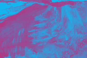 Pink and blue hand painted background texture with grunge brush strokes