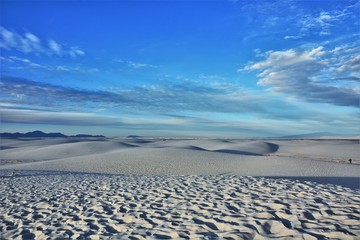 Fototapeta na wymiar Travel to White Sands National Monument