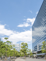 中野四季の都市（四季の森）の風景（東京都中野区）