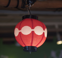 Obraz premium 日本の祭りの提灯