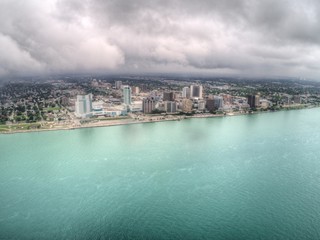 Windsor is a City in Ontario across the River from Detriot in Michigan