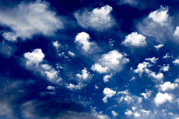 Beautiful cloud in the sky