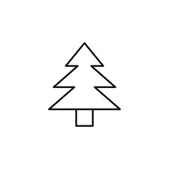 Tree outline icon. Element of ecology icon for mobile concept and web apps. Thin line Tree can be used for web and mobile