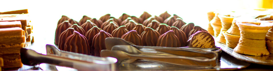 chocolate-coated marshmallow treats