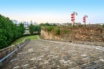 Nanjing ancient city wall traditional architecture