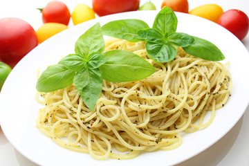 ジェノベーゼのパスタ