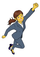 新入社員の女性のイメージイラスト Wall Mural Wallpaper Murals Kenichisudo 新入社員の女性のイメージイラスト Wall Mural Wallpaper Murals Kenichisudo