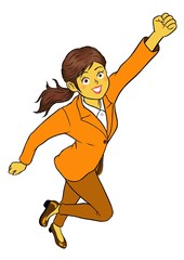 新入社員の女性のイメージイラスト Wall Mural Wallpaper Murals Kenichisudo 新入社員の女性のイメージイラスト Wall Mural Wallpaper Murals Kenichisudo