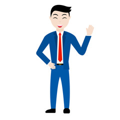 Cartoon Businessman character