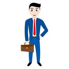 Cartoon Businessman character