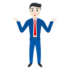 Cartoon Businessman character