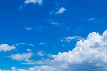 真夏の青空