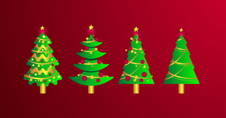 christmas tree icon 