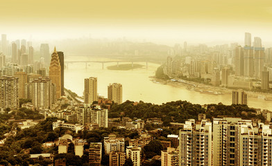 Chongqing city skyline