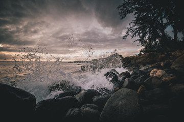 Waves at Sunset Beach