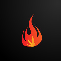 fire logo icon