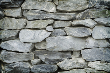 Walls are made of stone for a background