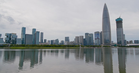 Fototapeta na wymiar Shenzhen city