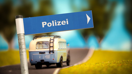 Schild 366 - Polizei