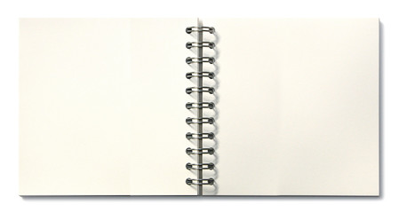 Carnet à spirales carré