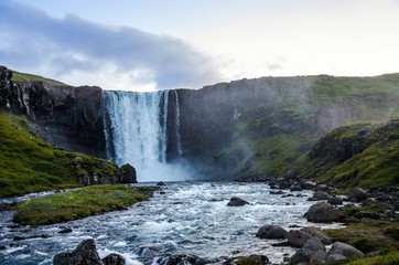 Gufufoss Waterfall - Seydisfjordur, Iceland