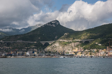 Fototapeta premium salerno view