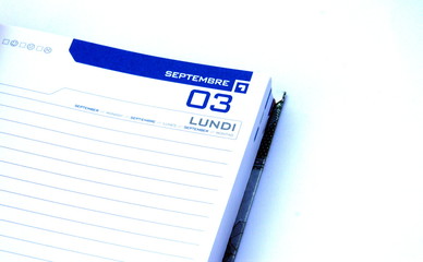 agenda,septembre,la rentrée