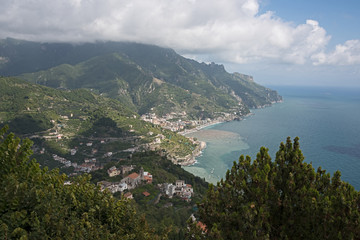 Fototapeta na wymiar Amalfi coast