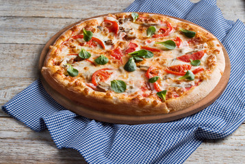 Fresh pizza
