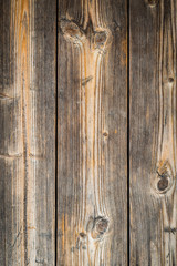 Obraz premium Old brown wood texture with natural patterns