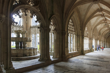 Fototapeta na wymiar The Batalha's Monastery, Portugal