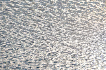 Wave water shadow of  light reflection