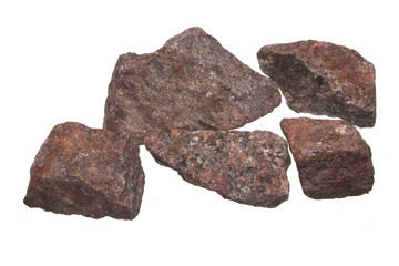 stone isolated on white background