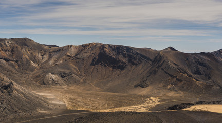 Fototapeta na wymiar Tongariro Alpine Crossing, Mount Ngauruhoe