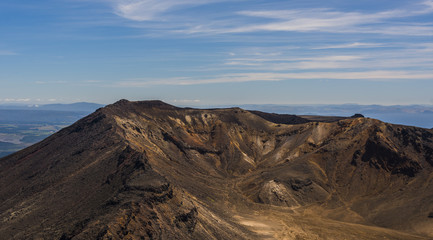 Fototapeta premium Tongariro Alpine Crossing, Mount Ngauruhoe