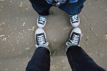 Father and son fashion. Father's Day