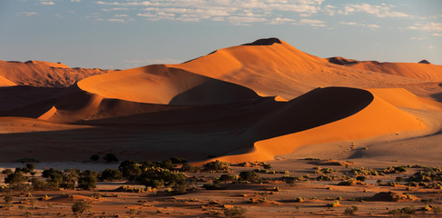 beautiful landscape Hidden Vlei in Namibia, Africa - obrazy, fototapety, plakaty