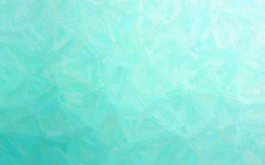 Illustration of aqua Oil paint with large brush strokes   background.