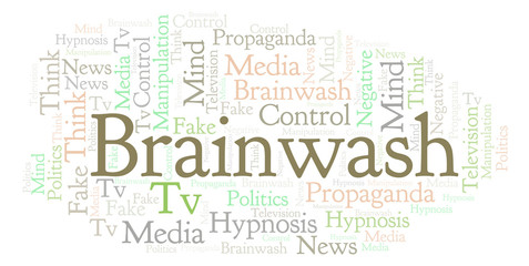 Brainwash word cloud.