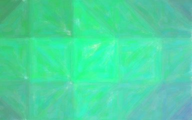 Obraz premium Illustration of green, blue and red Watercolor with low coverage background.