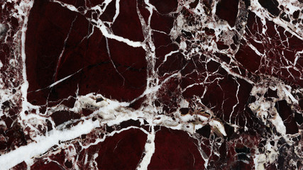 abstract dark red marble texture with natural white pattern