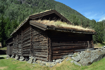 Norwegian Folk architecture. ,
Rjukan,Norway
