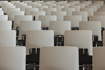 Obraz premium chairs in an empty class room